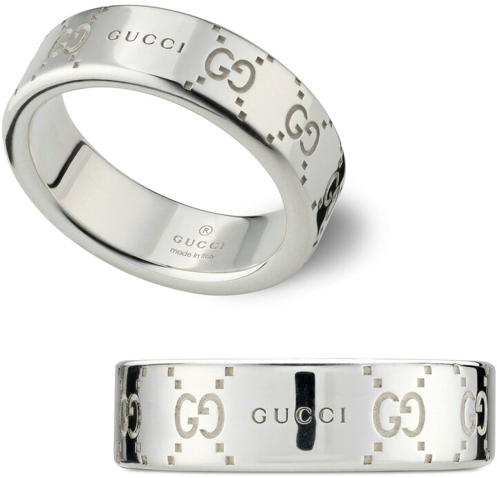 楽天市場】GUCCI グッチ 指輪 メンズ レディーススターリングシルバー  