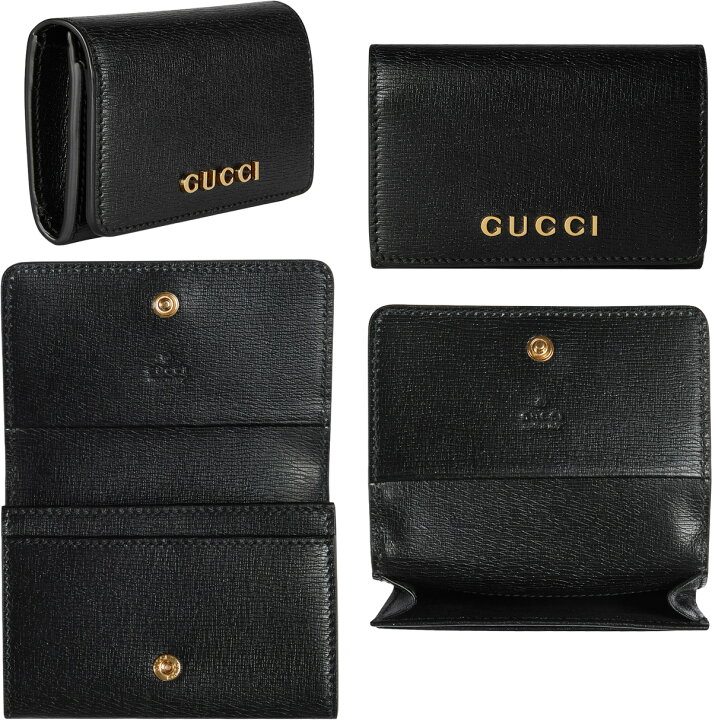 楽天市場】GUCCI グッチ レディース メンズフラップ付き名刺入れ 