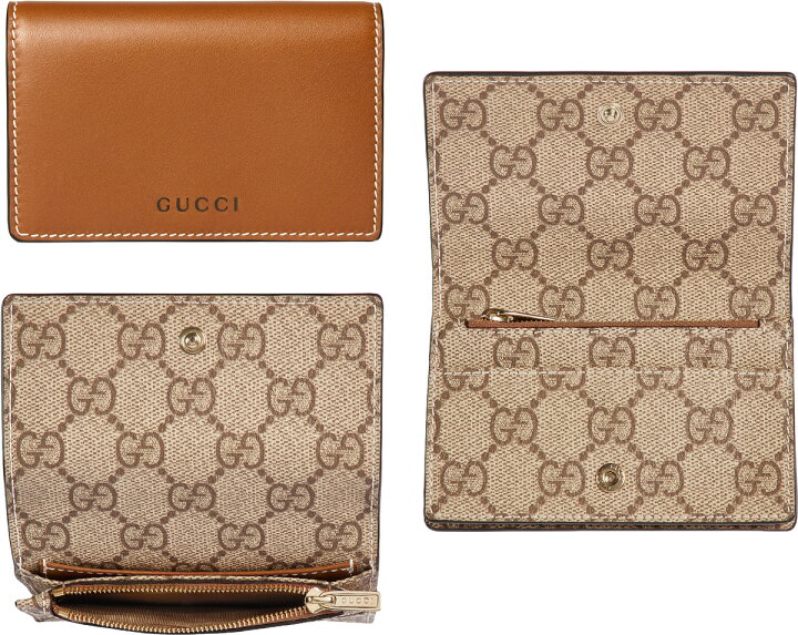 楽天市場】GUCCI グッチ メンズ レディースファスナー小銭入れ付き二 
