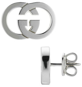GUCCI Ob` fB[X t[vsAXWIgbNC^[bLOGX^[OVo[X^bYsAXJbgAEgC^[bLOG ANZT[PIERCE INTERLOCKIN G earrings 8106SL