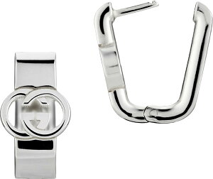 GUCCI Ob`sAX fB[XC^[bLOGSJbgAEgsAXX^[OVo[ nM[Nbv ANZT[WIgbNfUCINTERLOCKING BUGGLE PIERCE 8106SL EARRING