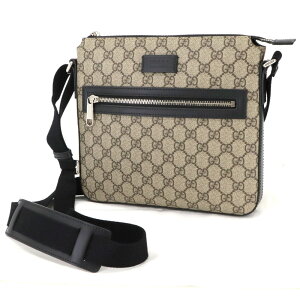 GUCCI �O�b�` ���f�B�[�X �����YGG�L�����o�X�t�����g�t�@�X�i�[�|�P�b�g�΂ߊ|���V�����_�[�o�b�O�x�[�W��×�u���b�NGG�X�v���[���L�����o�X�G���{�X���S���U�[�^�O �|�V�F�b�g �J�o�� ��SU