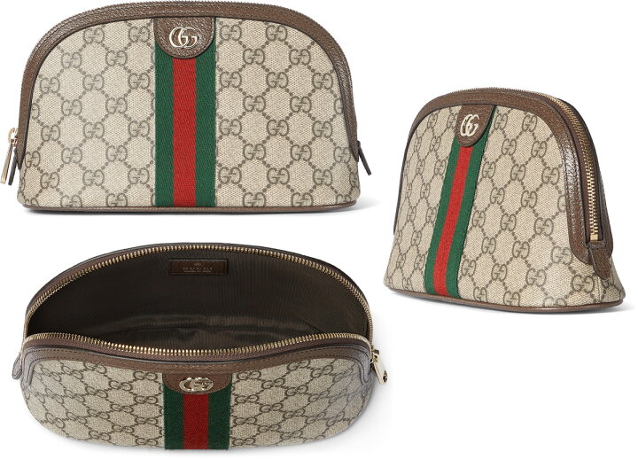 楽天市場】GUCCI グッチ レディースコスメポーチ GGロゴ小物入れGG 