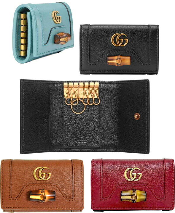 楽天市場】GUCCI グッチ レディースバンブークロージャー レザー6連 