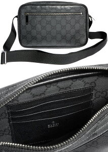 GUCCI �O�b�` �����Y ���f�B�[�X�N���X�{�f�B�o�b�O �΂ߊ|���V�����_�[�o�b�O�u���b�N�R�[�e�B���OGG�L�����o�X�w�ʃt�@�X�i�[�|�P�b�g�G�b�Z���X�N���V�b�N �� BAG �~�j�o�b�OESSENCE CLASSIC10