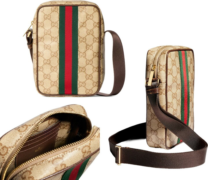 楽天市場】GUCCI グッチ メンズ レディース縦型ショルダーバッグ 