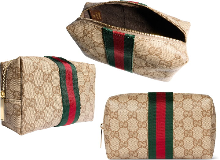 楽天市場】GUCCIグッチ レディース 化粧ポーチコスメポーチ センター 