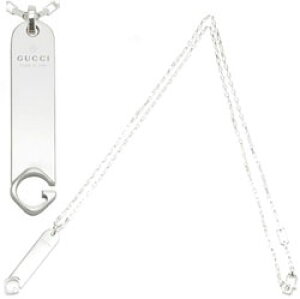 GUCCI Ob` y_glbNXSGS`[p[v[g Vo[EhG`[t XeBbNJ8400 8107PENDANT NECKLACE ARGENTO