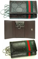 楽天市場】グッチ 6連キーケース gucci グッチシマ ブラック  