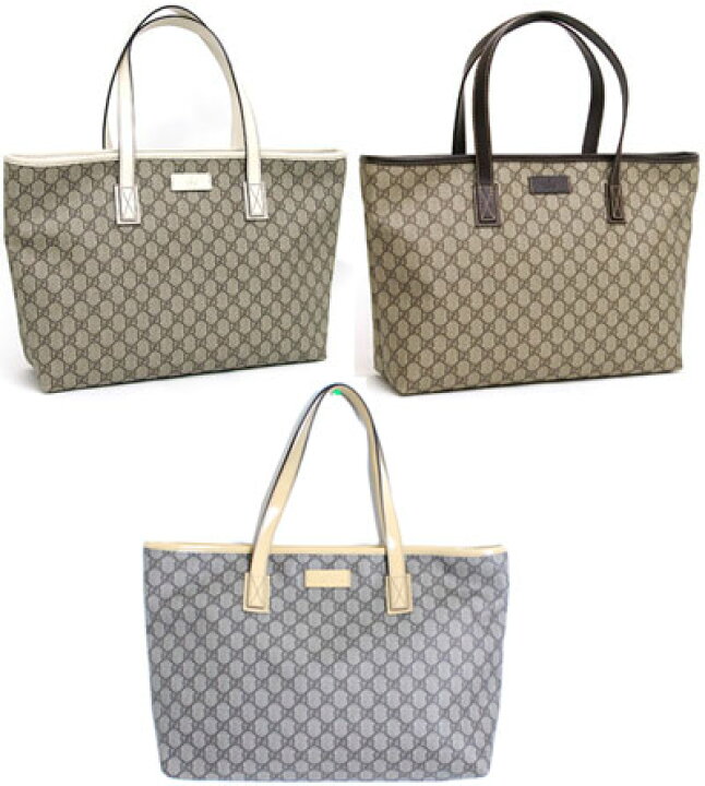 楽天市場】GUCCI グッチ ショッピングトートバッグコーティングGG 
