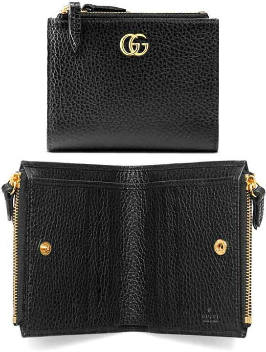 楽天市場】GUCCI グッチ小銭入れ付きWファスナーコインケースホック2 