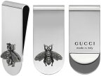 GUCCI グッチ マネークリップ3Dビー 刻印ロゴタイガー スターリングシルバーハチ 蜂 サイフ 財布 さいふブラックフィニッシュ仕上げ立体 アニマリエ BEE 0701SLお財布を持ち歩きたくない方へ