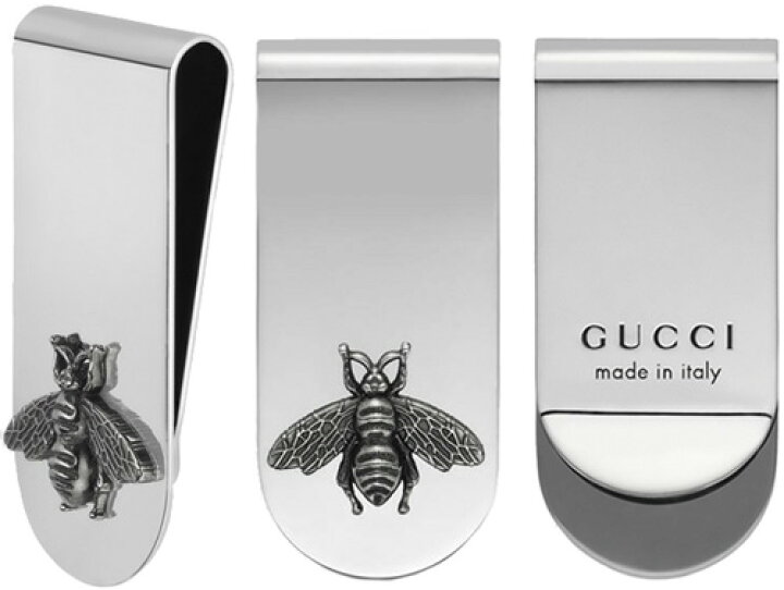 楽天市場】GUCCI グッチ マネークリップ3Dビー 刻印ロゴタイガー  