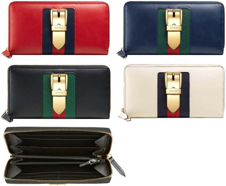 楽天市場】GUCCI グッチ 小銭入れ付きラウンドファスナー長財布 