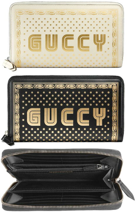 楽天市場】GUCCI グッチ 小銭入れ付きラウンドファスナー長財布GUCCY 