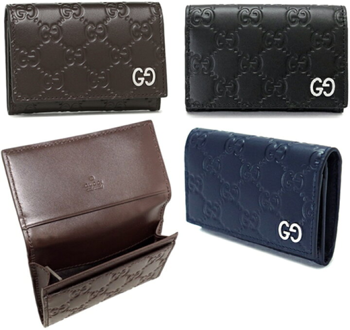 楽天市場】GUCCI グッチ ダブルGロゴ2つ折りカードケース定期入れ  