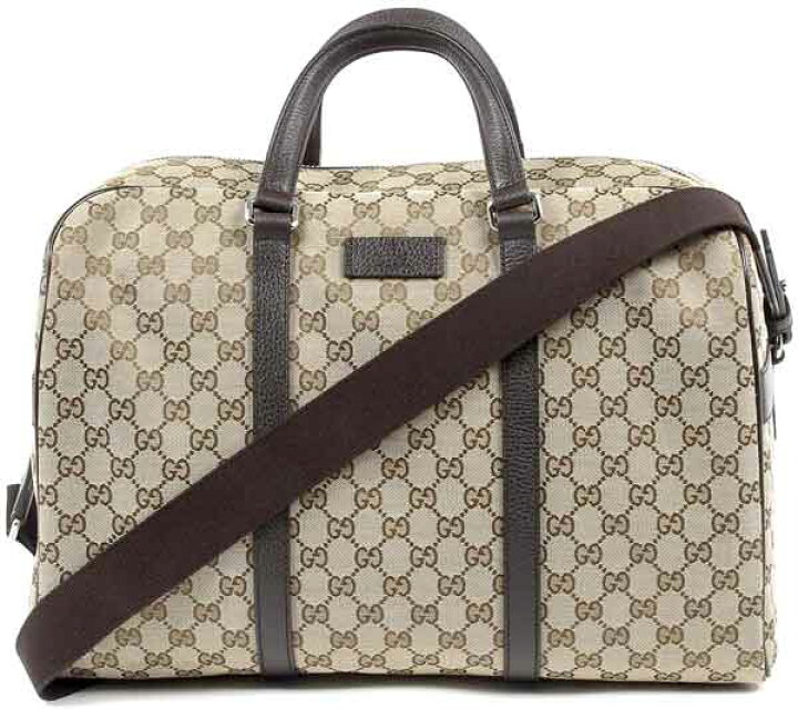 楽天市場】GUCCI グッチ 2WAYボストンバッグエンボスロゴレタータグ 