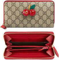 美品】GUCCI グッチGGキャンバスリボンゴールドインターロッキングチャーム