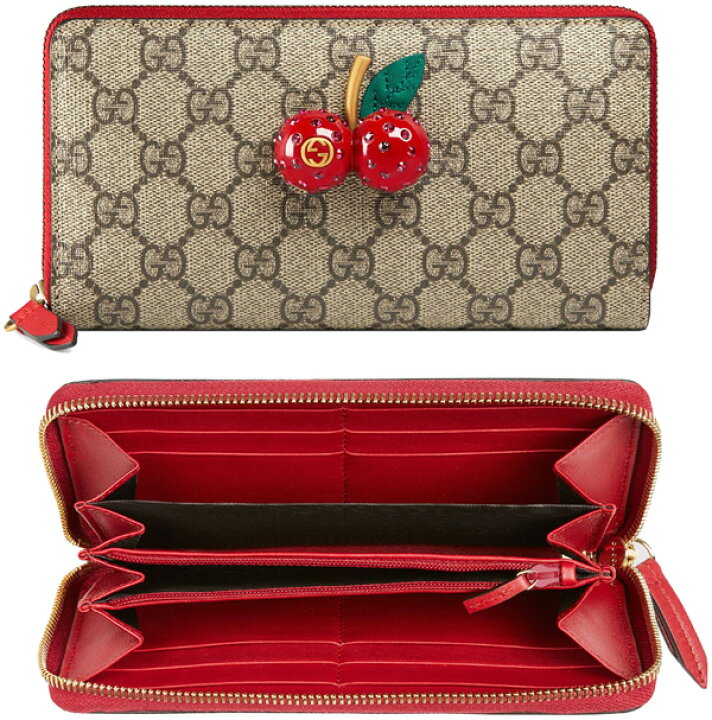 楽天市場】GUCCI グッチ 小銭入れ付きラウンドファスナー長財布  