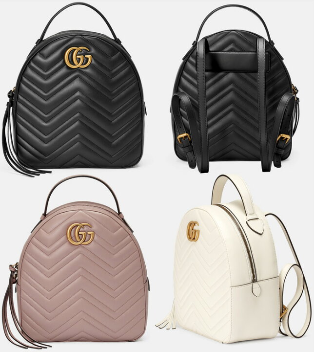 楽天市場】GUCCI グッチデイバック GGマーモントロゴブラック ダーク 