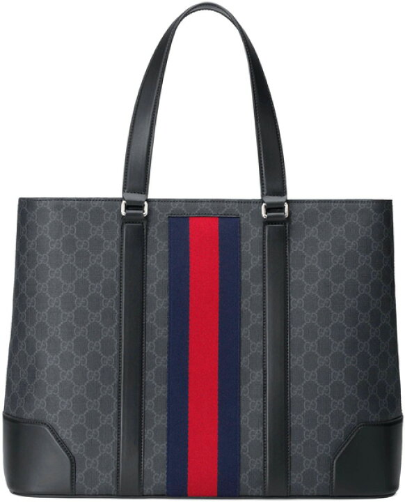 楽天市場】GUCCI グッチ トートバッグコーティングGGキャンバスウェブ 