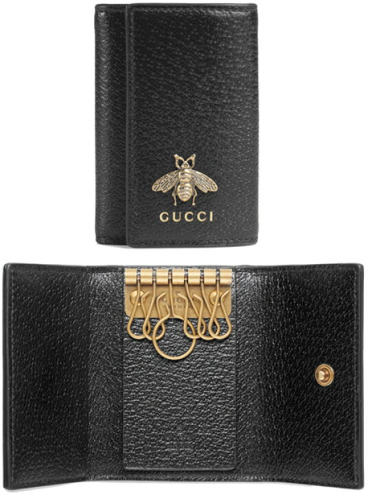 楽天市場】GUCCI グッチ 6連キーケースメンズ レディース 蜂ロゴ 型  