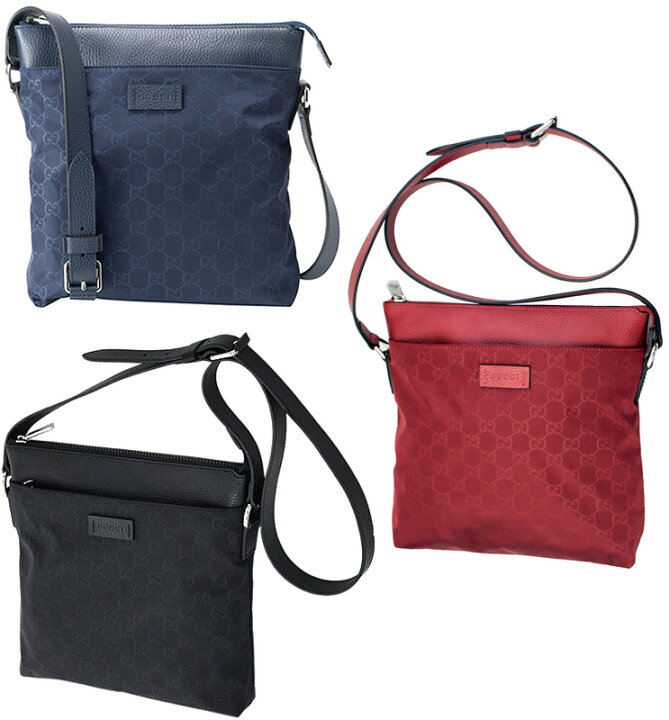楽天市場】GUCCI グッチ」斜め掛けショルダーバッグレッド ブラック  