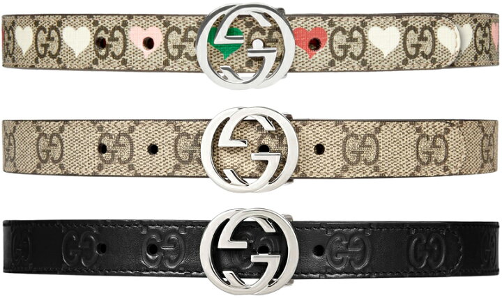 楽天市場】GUCCI グッチお子様にも可愛いアイテムを子供用レザーベルト 