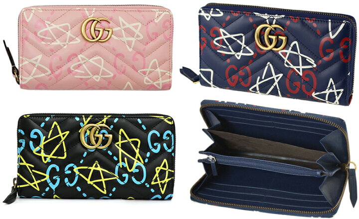 楽天市場】GUCCI グッチ レディースキルティングレザー小銭入れ付き  
