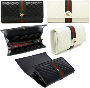 GUCCI �O�b�` GG���S���K����t����܂蒷���z�L���e�B���O�X�e�b�`�u���b�N �z���C�g�O���[��×���b�h�E�F�u���C��2�܂���z�E�F�u�X�g���C�v1060BK9179WH �A���e�B�[�N�S�[���h�_�u��G
