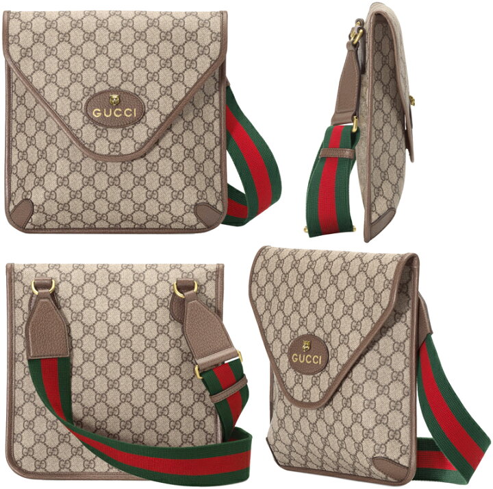 楽天市場】GUCCI グッチオーバルレザーロゴタグメタルキャットヘッド  