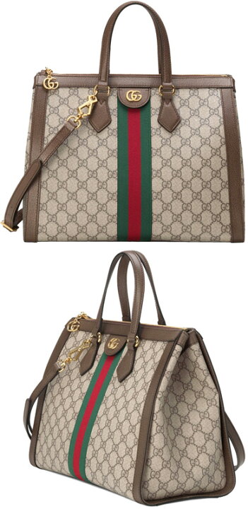 楽天市場】GUCCI グッチ2WAYトートバッグダブルGロゴ GGスプリーム 