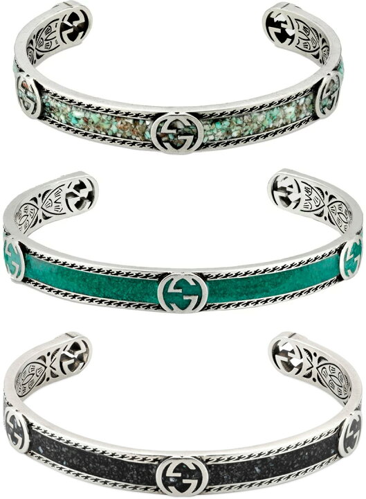 楽天市場】GUCCI グッチ インターロッキングGバングルブレスレット  
