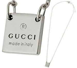 GUCCI Ob` lbNXy_gSXNGAv[ggbvNECKLACE PENDANTg[h}[N XNGA`[tY fB[X jpX^[OVo[925Trademark Square 8106SL lp