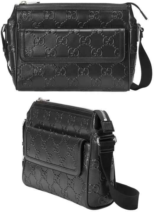 楽天市場】GUCCI グッチフラップ拭きフロントポケットメッセンジャー 