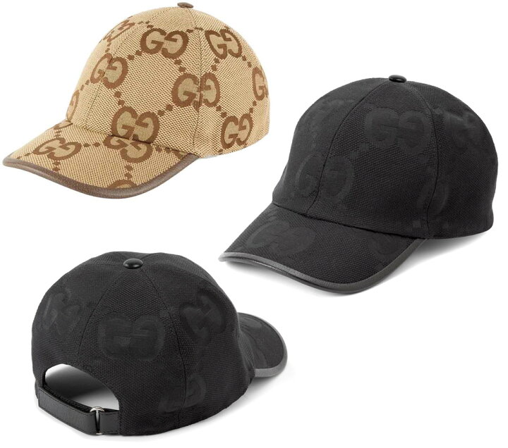 楽天市場】GUCCI グッチ ツバ付き帽子ベースボールキャップGGパターン  