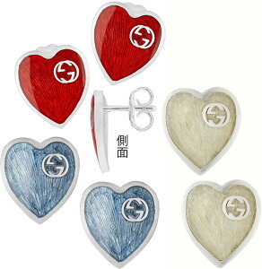 GUCCI Ob` sAXGibh u[ p[zCg ~jn[gC^[bLOGSGGS XeV fB[XX^[OVo[ANZT[HEART8166RE8183BL1184PK EARRINGS PIERCS