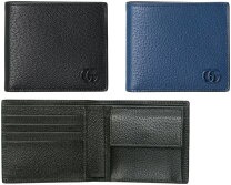 楽天市場】gucci ダブルg ggマーモント 二つ折り財布 レザーの通販 