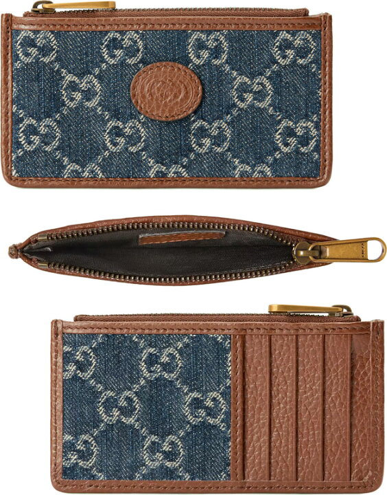 楽天市場】GUCCI グッチインターロッキングGオーバルレザータグ 