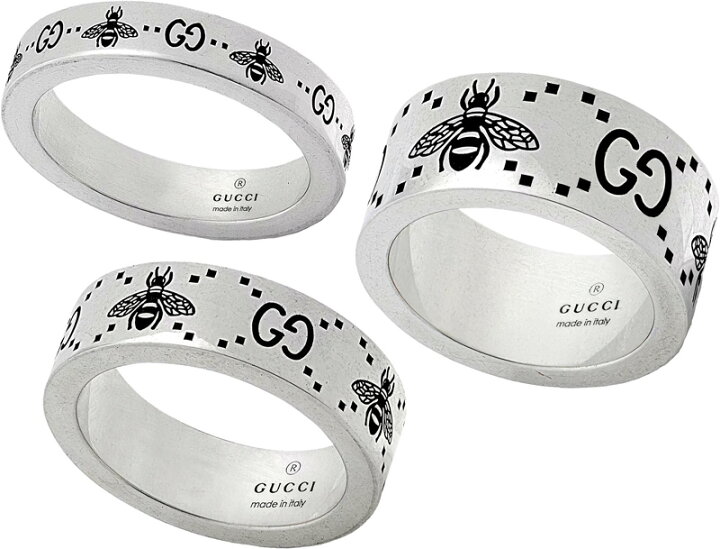 楽天市場】GUCCI RING グッチ 指輪メンズ レディース スシルバーリング  