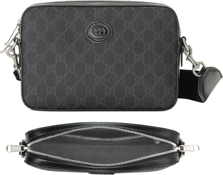 楽天市場】GUCCI グッチ斜め掛けショルダーバッグインターロッキングG 