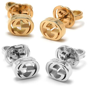 GUCCI Ob` fB[X18K zCgS[h CG[S[hC^[bLOGsAXVvNVbNCLȎ蕨av[INTERLOCKINGPIERCES9000WGJ85008000YG