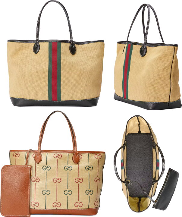 楽天市場】GUCCI グッチ ラージトートバッグ ショルダーバッグ 