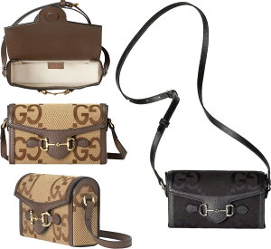 GUCCI �O�b�`�W�����{GG�L�����o�X �V�����_�[�o�b�O�x�[�W���L������×�_�[�N�u���E�� �u���b�N�~�j�o�b�O�z�[�X�r�b�g�`���[��1955GG�p�^�[�� ���U�[�g���� �R�b�g�����l�����C�j���O�}�O