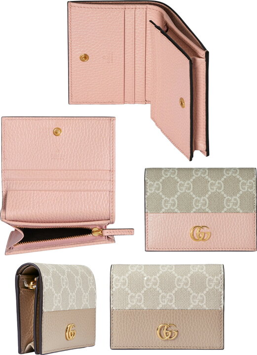 楽天市場】GUCCI グッチ GGマーモントファスナー小銭入れ付きカード  