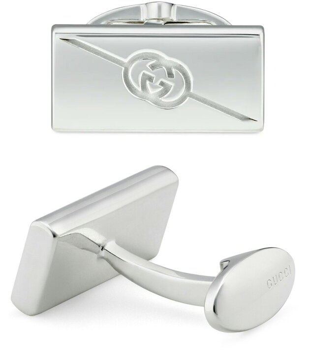 楽天市場】GUCCI グッチ メンズカフス ダイアゴナルインターロッキング  