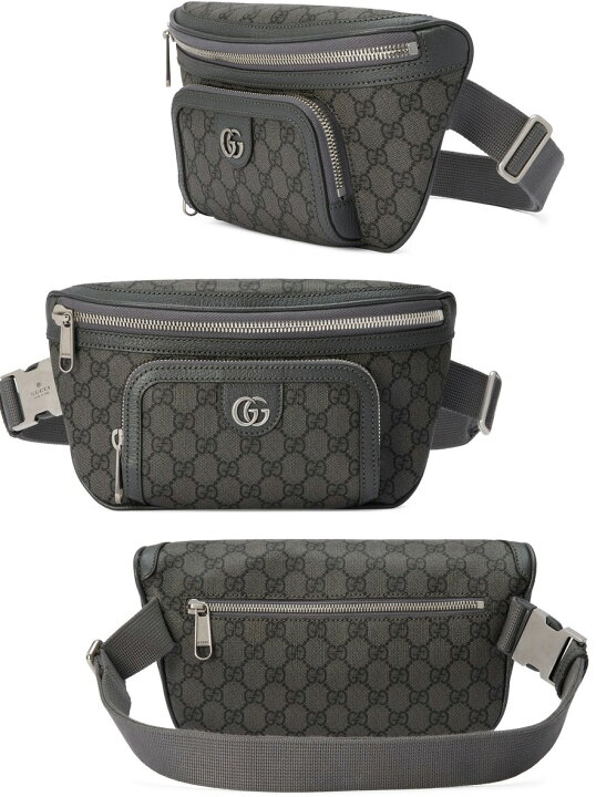 楽天市場】GUCCI グッチ メンズ レディースフロントラウンドファスナー 