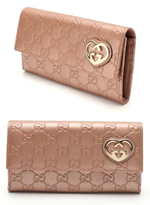 楽天市場】GUCCI グッチ 二つ折財布 ラブリーLOVELY 小銭入れ付き2  