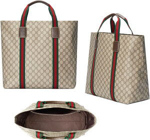 GUCCI �O�b�` �����Y ���f�B�[�XWEB�n���h���g�[�g�o�b�OGG�X�v���[���e���_�[ �L�����o�X�E�F�u�X�g���C�v�O���O�����x�[�W��×�_�[�N�u���E���O���[��×���b�h�E�F�u���C�� �� �J�o�� �i�C