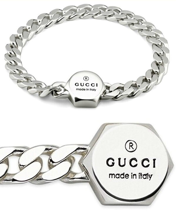 楽天市場】GUCCI グッチ メンズ レディース喜平チェーンブレスレット  